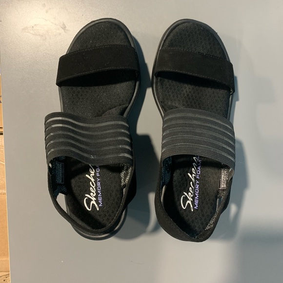 Like New Skechers Wedge Sandals - Picture 5 of 10